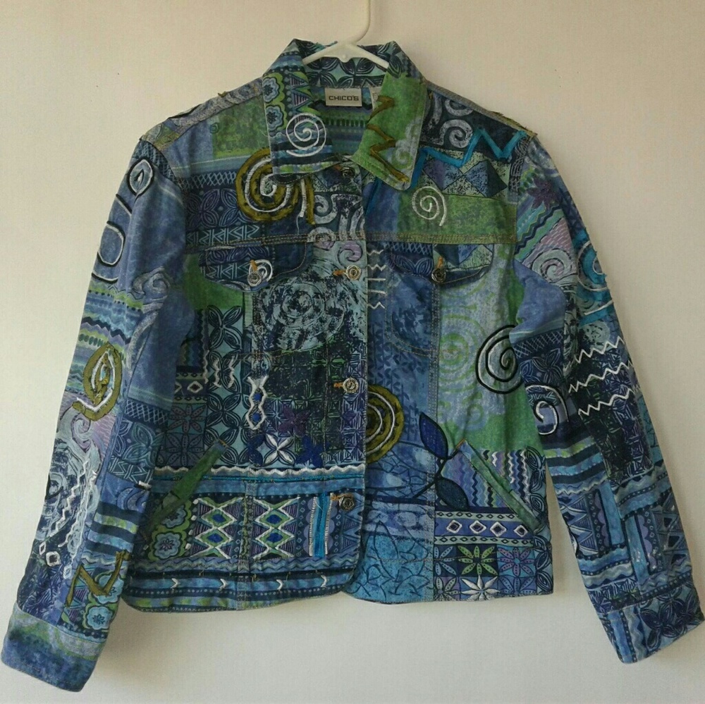 Embroidered Denim Jacket